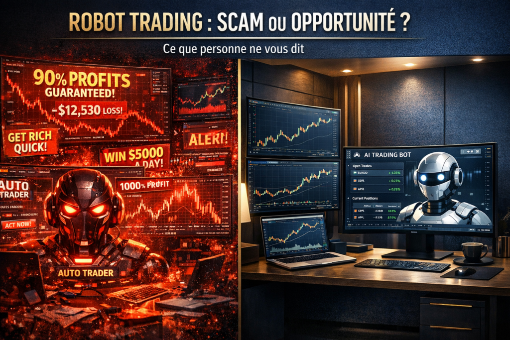 Robot trading : scam ou opportunité ? La vérité en 2026