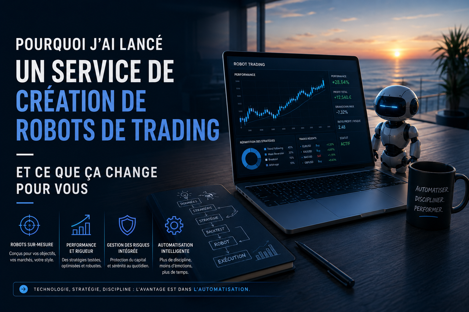 Creation robot de trading