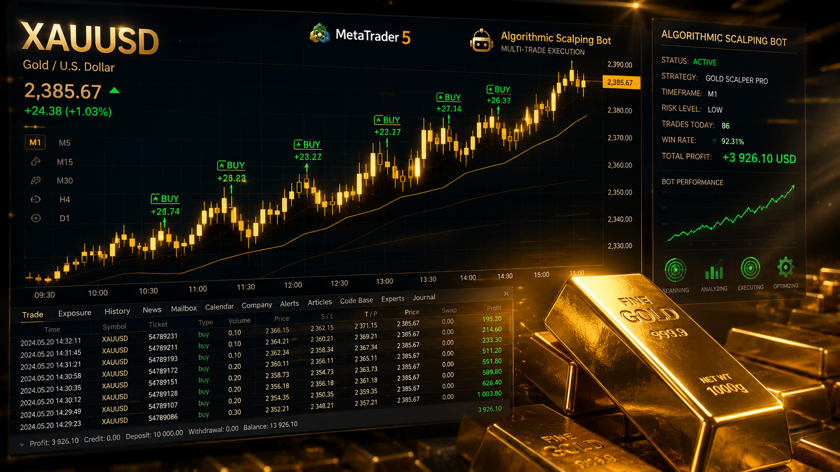 Scalping Gold
