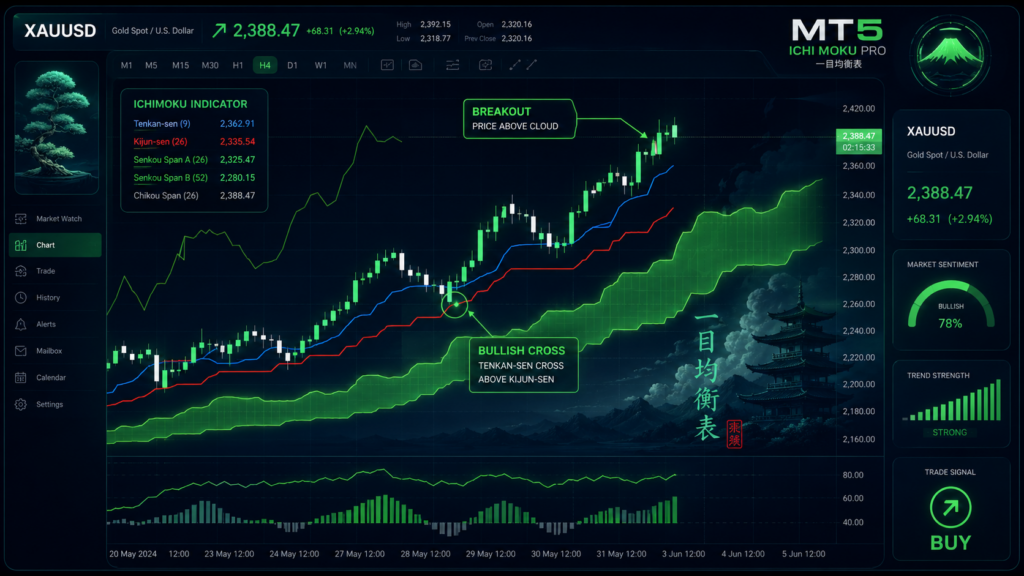 OCN Ichimoku : comment l&rsquo;indicateur préféré des Japonais est devenu un robot de trading rentable